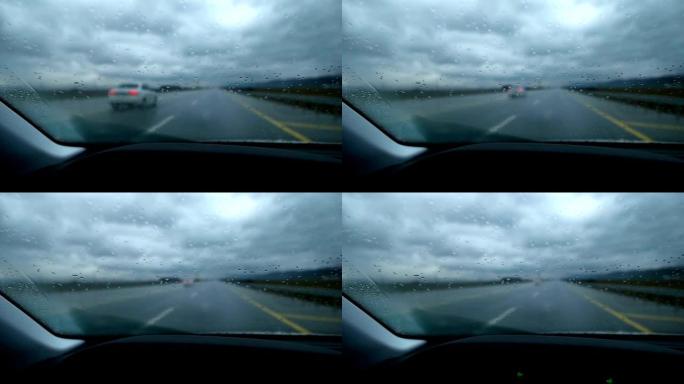 缓慢的MOT-在高速公路上驶向风暴