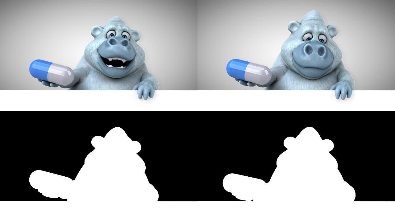 有趣的雪人-3D动画