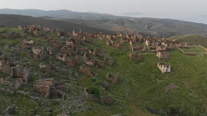 土耳其伊兹密尔卡拉布伦萨扎克废弃村