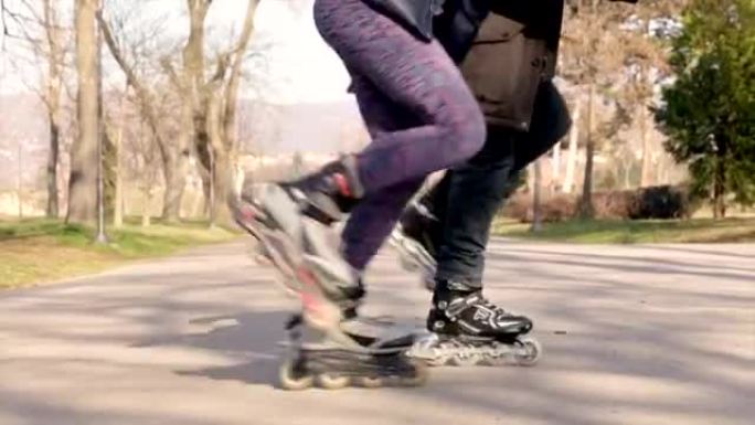 情侣滑冰