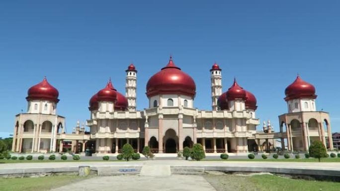 印度尼西亚Meulaboh市的Baitul Makmur大清真寺