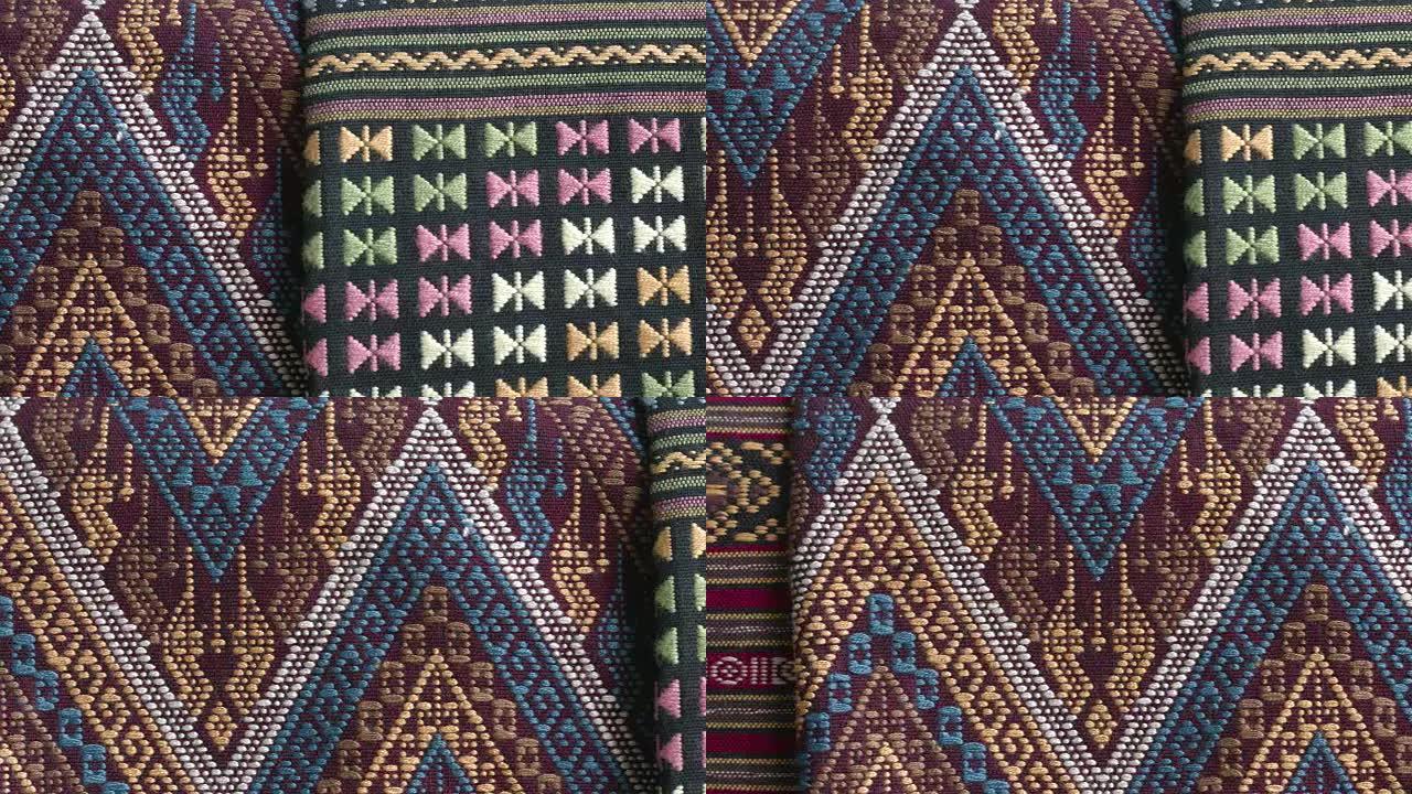 泰国布料传统图案细节