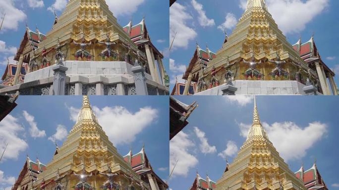 Wat Phra Kaew的Yaksha守护者，被视为泰国最神圣的寺庙