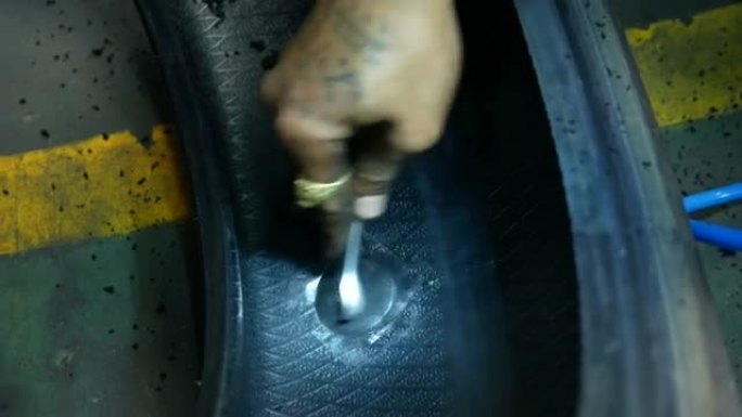轮胎修理