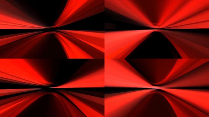 线条红色几何抽象