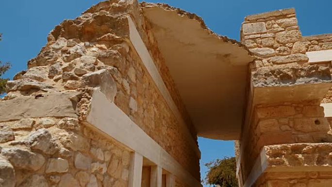 希腊克里特岛伊拉克利翁克诺索斯米诺斯宫