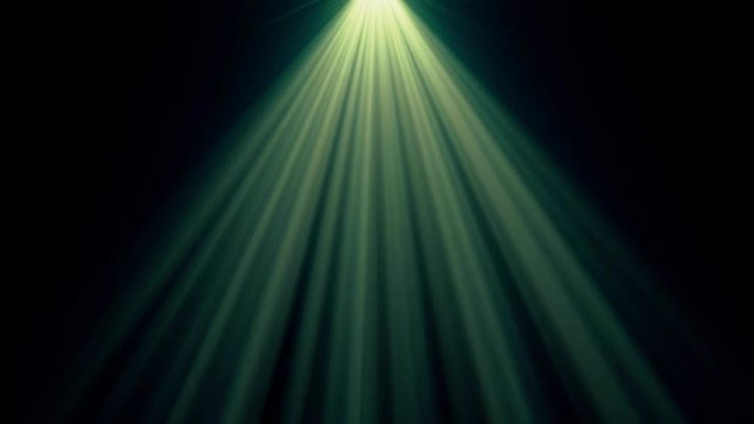 来自上面的绿色天堂光线柔和的光学镜头耀斑闪亮的动画艺术背景-新质量的自然照明灯光线闪亮的效果动态七彩