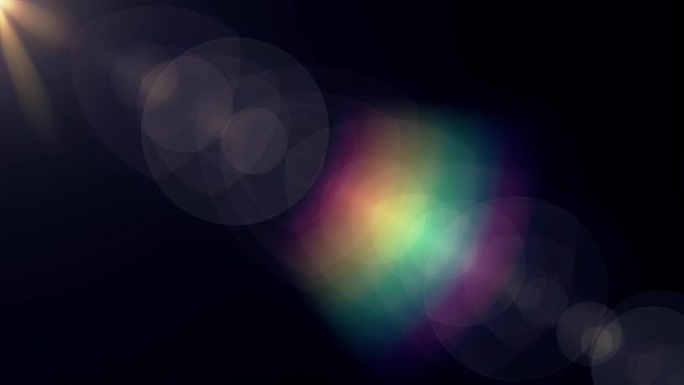 对角移动灯光学镜头耀斑闪亮动画艺术背景循环新质量自然照明灯光线效果动态彩色明亮视频素材