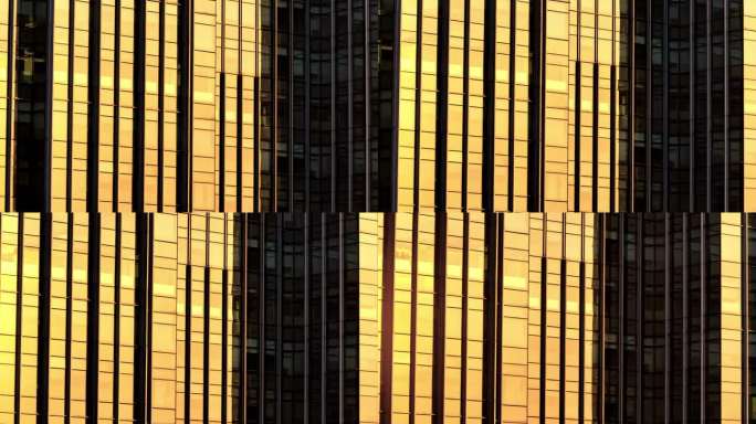 珠江新城 特写 光影 玻璃幕墙