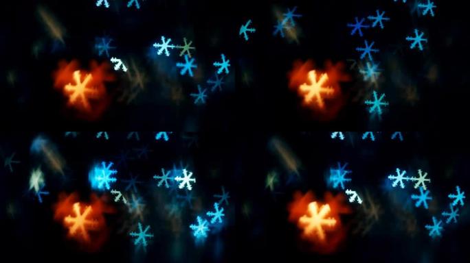 万圣节南瓜bokeh灯