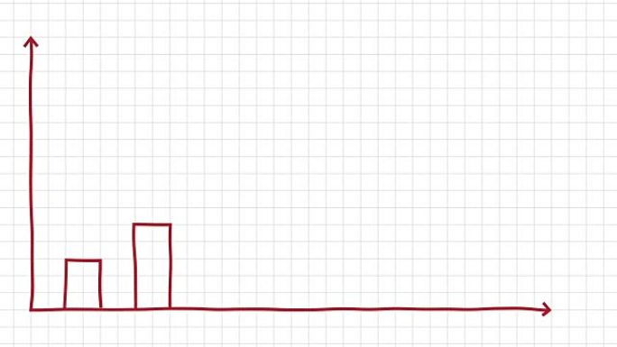 手绘图表信息图表红色