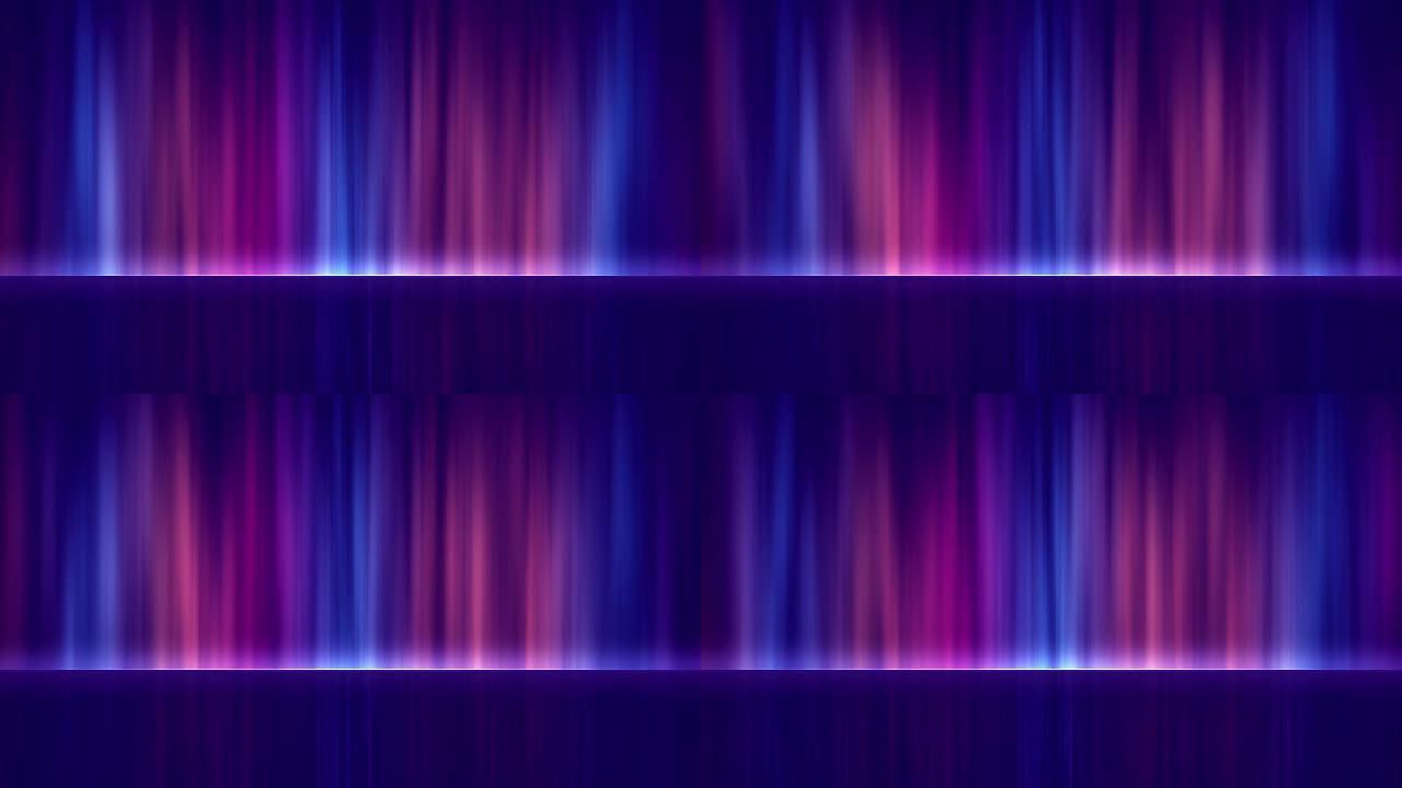 蓝色和紫色光束-动画运动背景循环