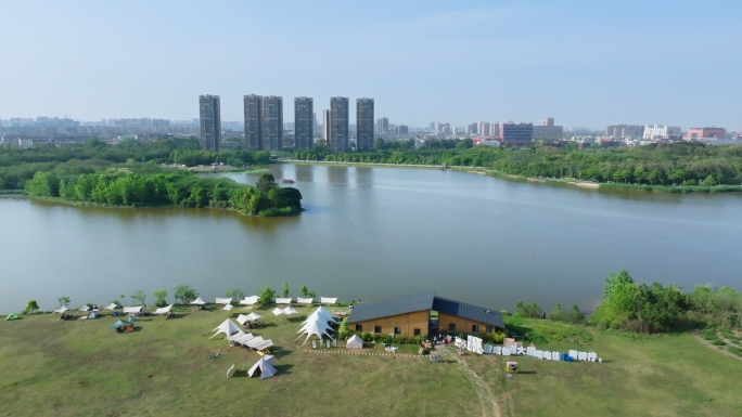 成都青龙湖生态湖景