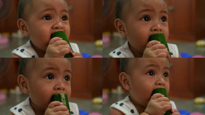 宝宝吃黄瓜
