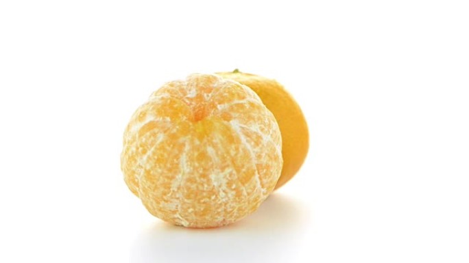 成熟的橘子或普通话
