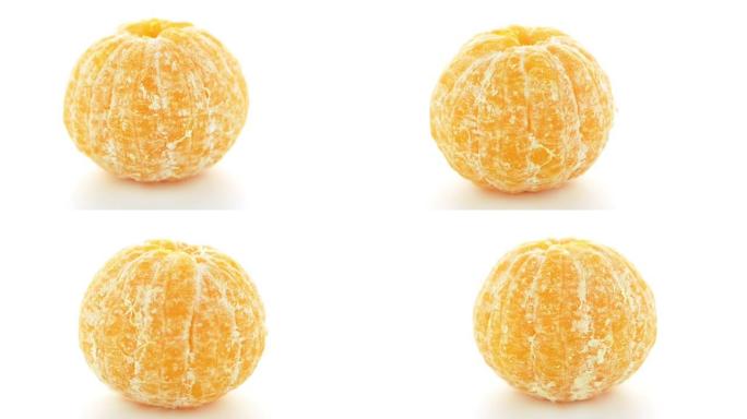 成熟的橘子或普通话