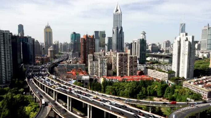 上海高速公路交通高视角