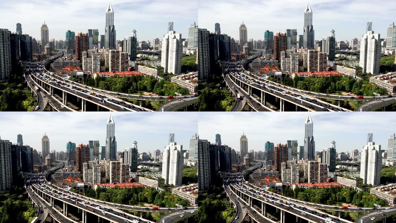 上海高速公路交通高视角