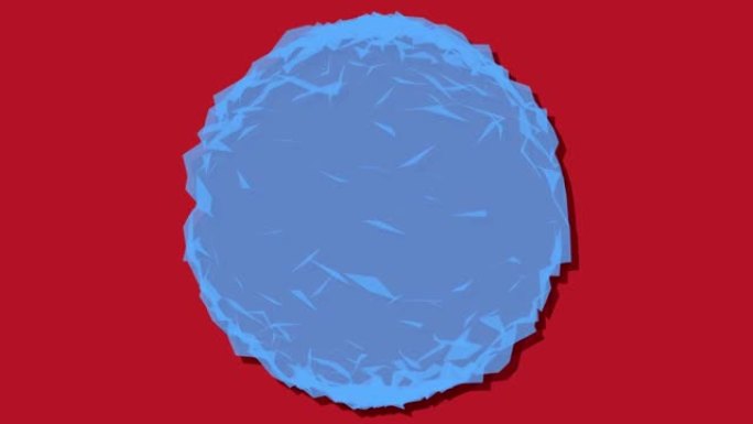 抽象3d球球运动背景红色蓝色
