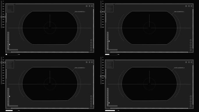 Sci fi is a custom futuristic viewfinder interface