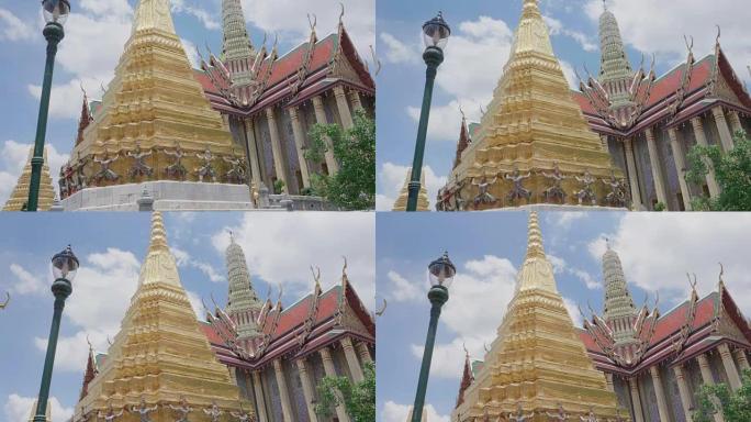 Wat Phra Kaew的Yaksha守护者，被视为泰国最神圣的寺庙