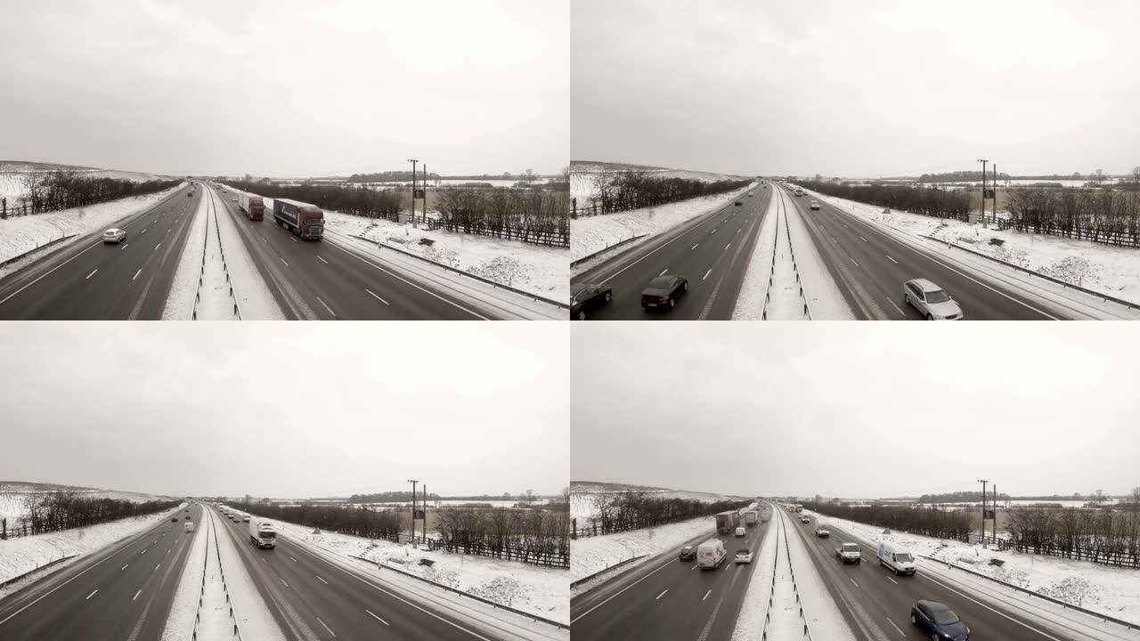 英国的冬季高速公路