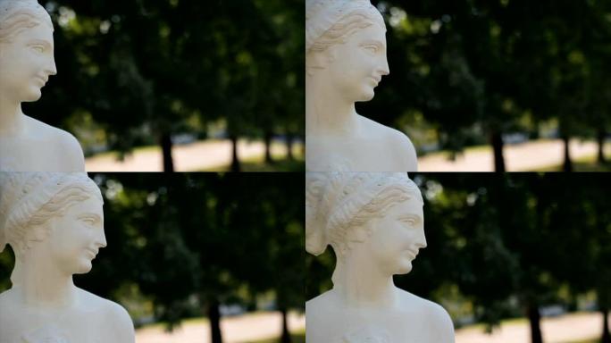 古罗马女性雕像，近距离看