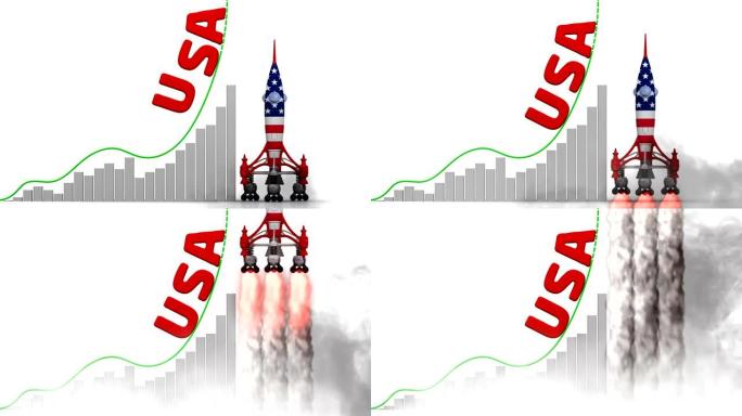 美国的成功曲线图
