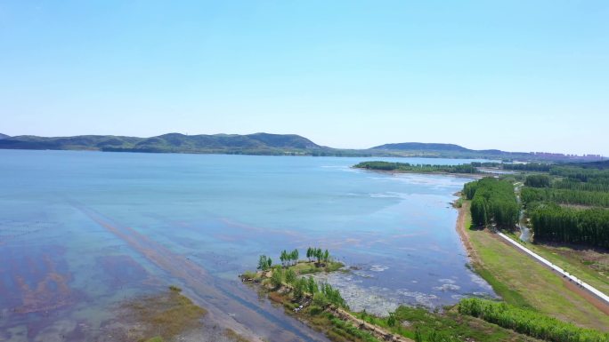 于桥水库 天津水源 蓟州风景 生态农业