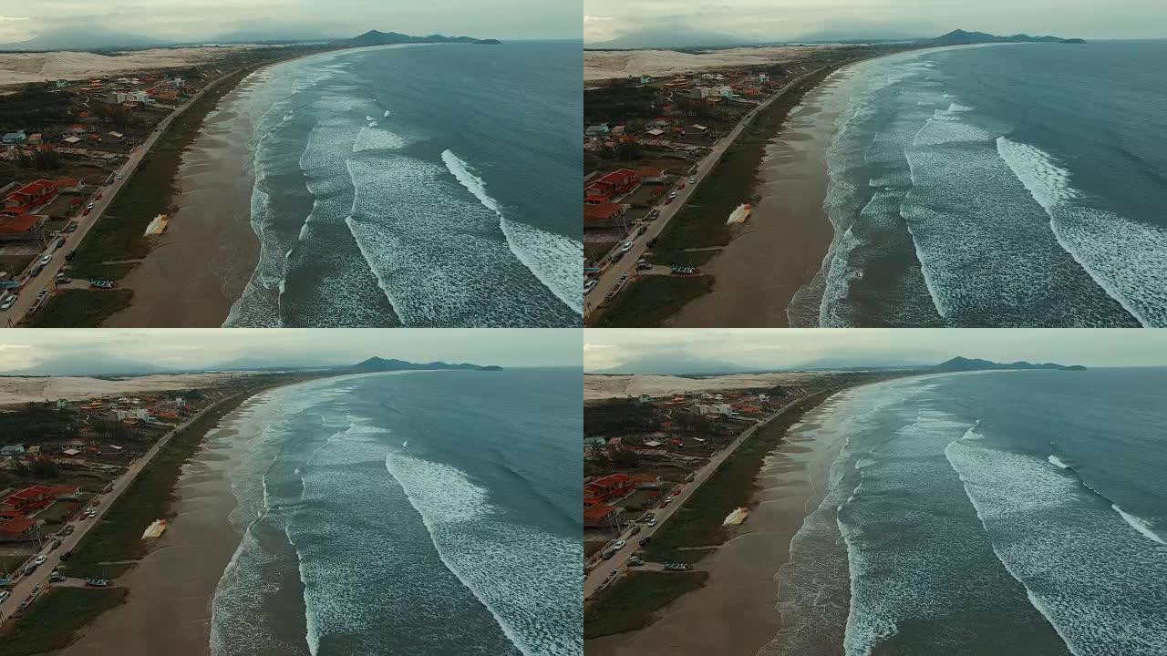 巴西圣卡塔琳娜州伊姆比图巴的里巴塞拉海滩