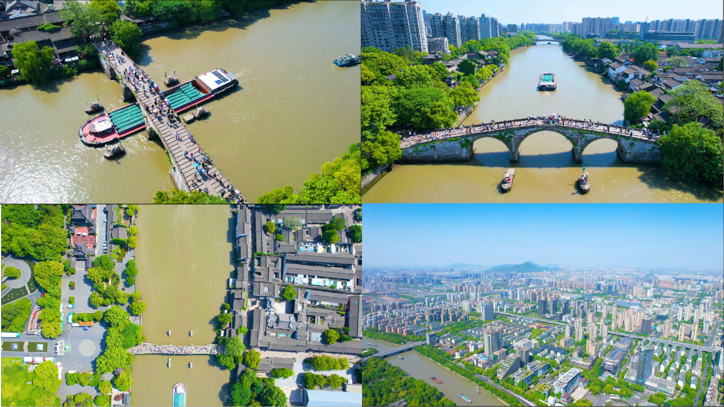 杭州拱宸桥大运河景区