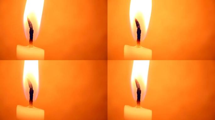 蜡烛和火焰