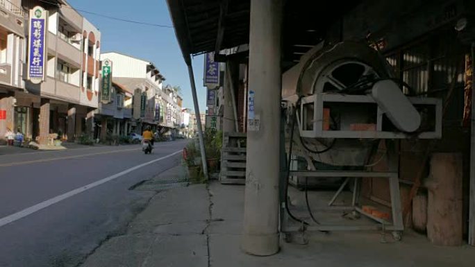 台湾一个小镇的街景
