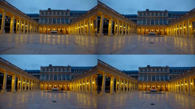 法国枫丹白露皇家宫殿。。枫丹白露王宫是法国国王的主要宫殿之一