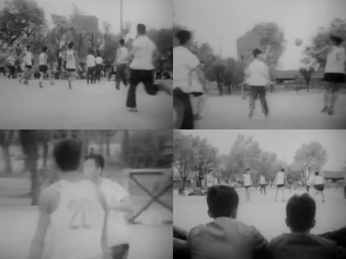 打篮球 乡村体育运动 60年代
