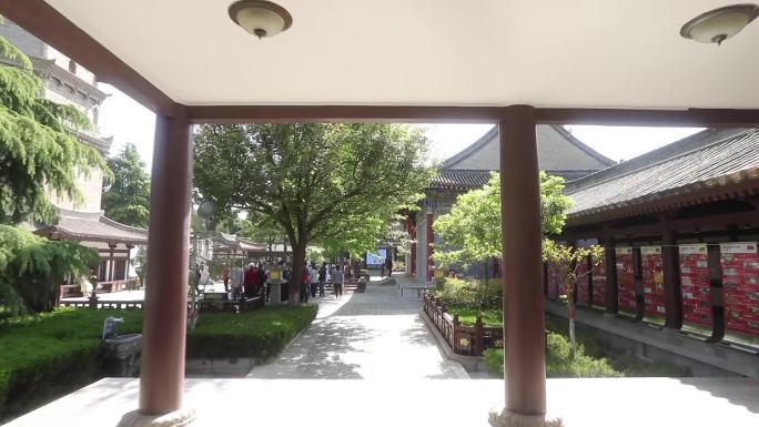 实拍陕西西安法门寺佛塔