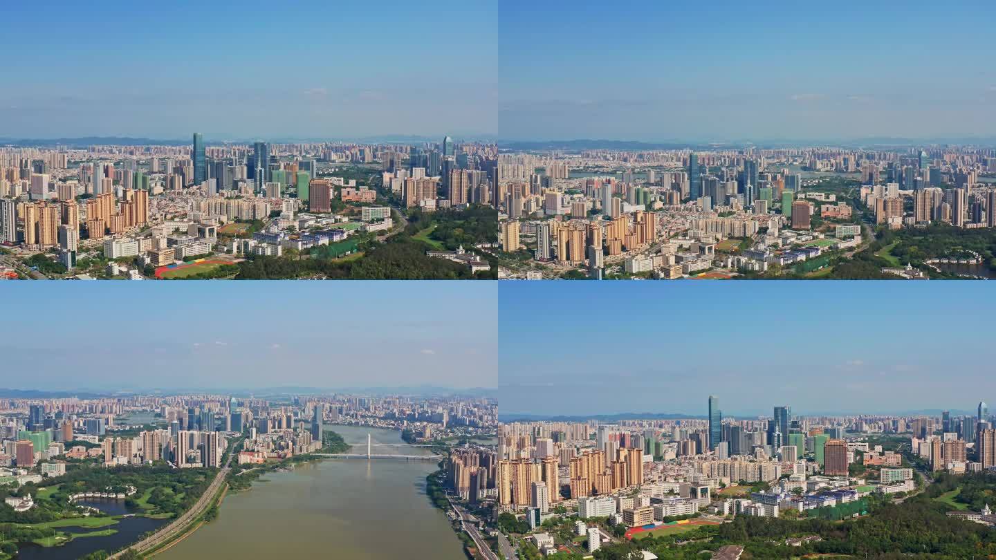 【4K超清】惠州惠城区航拍大景