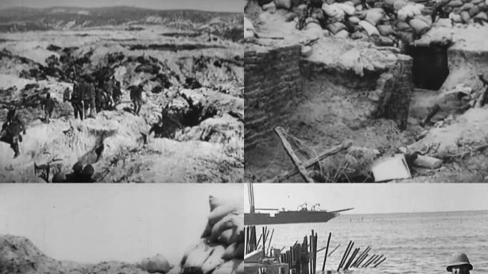 第一次世界大战 一战 防御工事 炮击阵地
