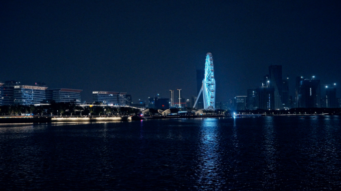 深圳欢乐港湾摩天轮夜景