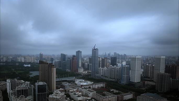 海南 海口 中国曼哈顿 延时