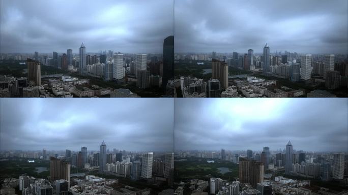 海南 海口 中国曼哈顿 延时