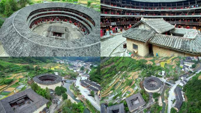 福建南靖土楼 大鱼海棠取景地 顺裕楼