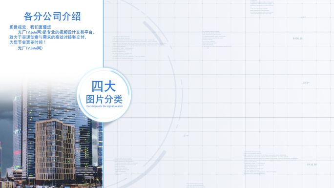 无插件2-6视频分屏区域公司商务图片分类