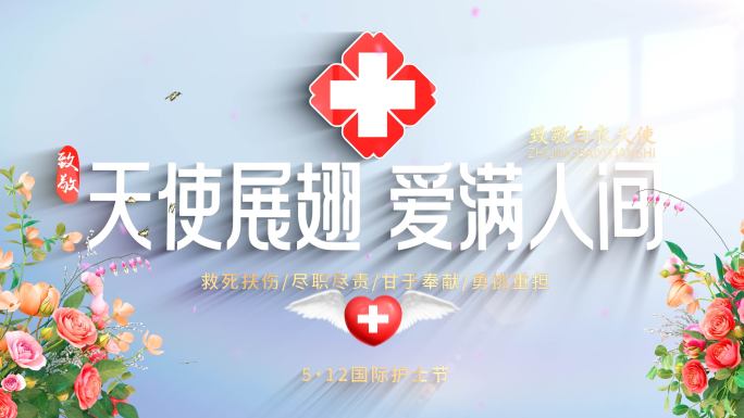 医师节 护士节 照片汇聚 快闪片头