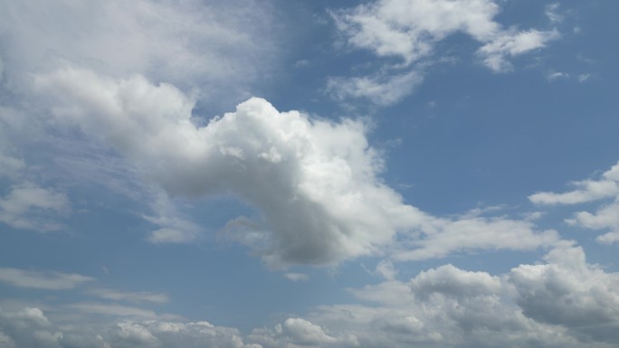 云淡风轻舒适背景天空云