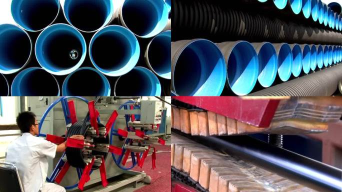 塑料管PVC管螺纹管制造设备