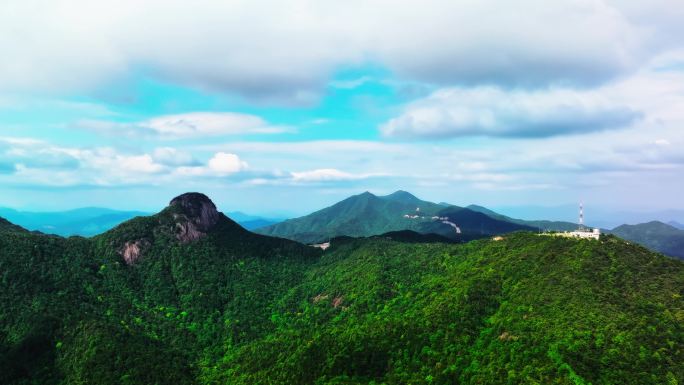 云髻山延时航拍4K