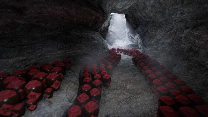 洞藏酒坛酒窖酿酒白酒古代酿酒酒文化窖藏