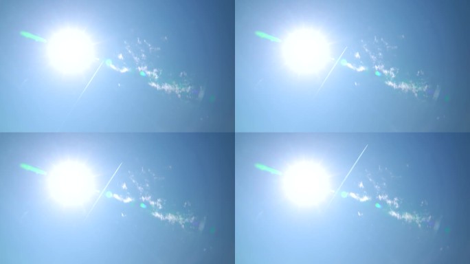 飞机划过天空02