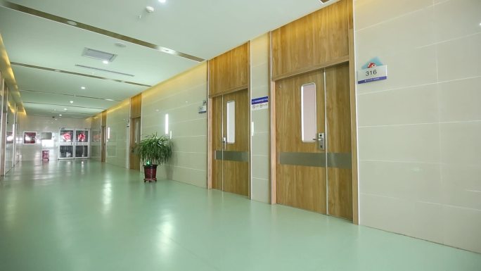医院干净整洁走廊